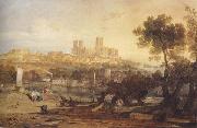 Lincoin from the Brayford (mk47) William Turner